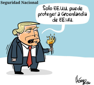 Caricatura 22 de enero del 2026: Seguridad Nacional
