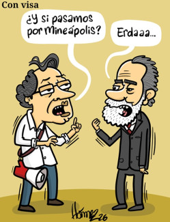 Caricatura 31 de enero del 2026: Con visa