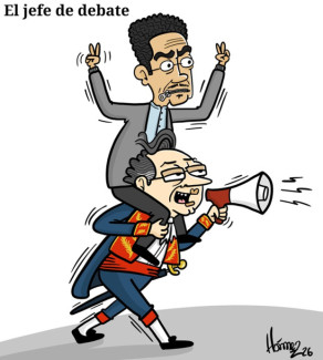 Caricatura 18 de marzo del 2026: El jefe de debate
