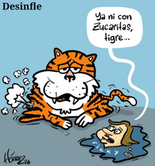 Caricatura 23 de marzo del 2026: Desinfle