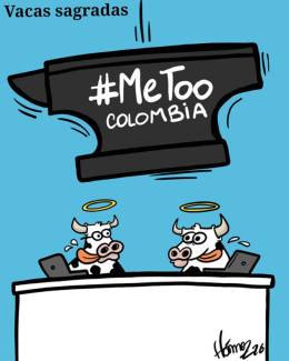 Caricatura 24 de marzo del 2026: Vacas sagradas en los medios de comunicación