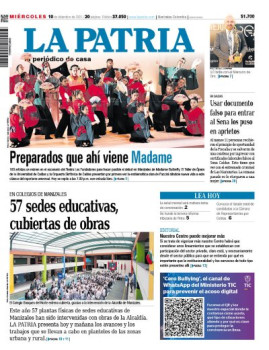 Portada 10 de diciembre del 2025