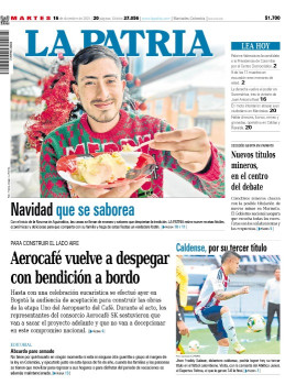 Portada 16 de diciembre del 2025