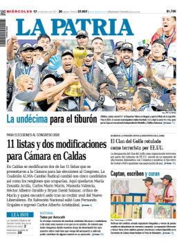 Portada 17 de diciembre del 2025