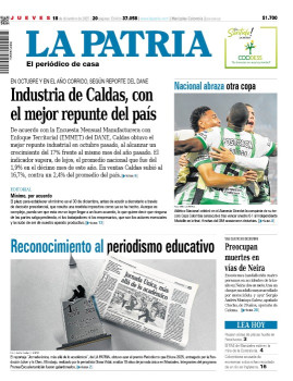 Portada 18 de diciembre del 2025