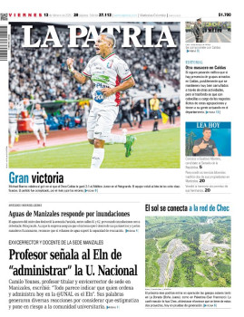 Portada 13 de febrero del 2026