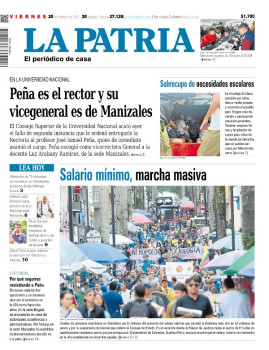 Portada 20 de febrero del 2026