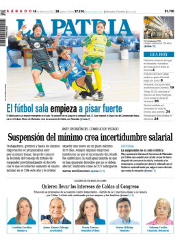 Portada 14 de febrero del 2026