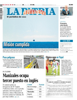 Portada 11 de abril del 2026