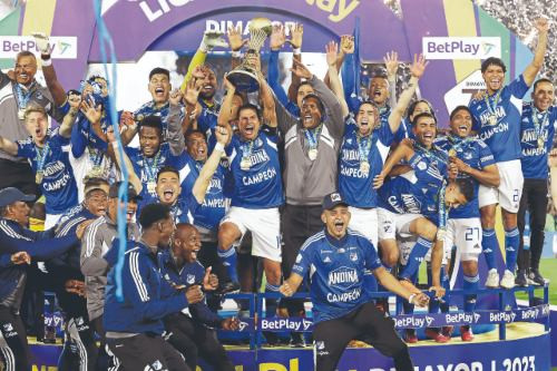 Millonarios ganó el sábado pasado la Liga BetPlay I 2023.