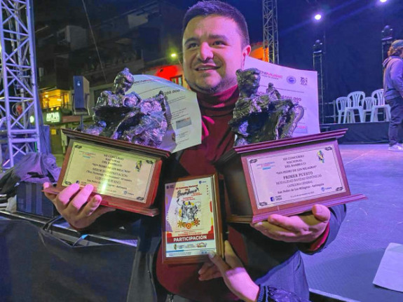 Foto|Cortesía|LA PATRIA Triunfo por partida doble se trajo la Banda Municipal de Música de Manizales del XII Concurso Nacional del Bambuco, que se realizó el fin de semana en San Pedro de los Milagros (Antioquia): campeona en la categoría de Bandas Sinfónicas y mejor interpretación del bambuco Bochicaniando, un homenaje al compositor Luis Uribe Bueno.