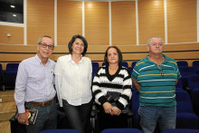 Álvaro Dávila Arango, Gloria Patricia Pérez, Lucía Ramírez y Ferney Ramírez.