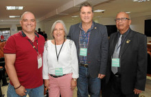 Henry Mesa, Lucero Suárez, Albeiro Hoyos y Carlos Polo.