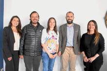 Diana Quintero, Andrés Restrepo, Isabel Calvo, Jorge Alejandro García Ramírez y Karen Torres.