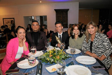 Paula Rodríguez, Juan Camilo Franco, Juan Camilo Jaramillo, Andrea Cardona y Vanessa Sánchez.