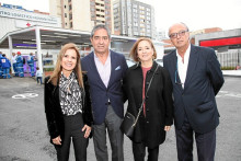 Rosario Vélez Jaramillo, Jorge Hernán Botero, Juliana Vélez Jaramillo y Eduardo Pineda Villegas.