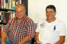 Álvaro Franco y Víctor Hugo Ramírez.