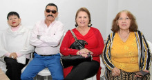 Gloria Valencia, Luis Ángel Medina, Dali Gris Fernández y Fanny Jaramillo.