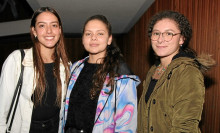 Mariana Alzate, Catalina Echeverri y Camila Franco.