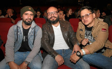 Hernando Bedoya, Juan Carlos Cárdenas y Arturo Ramírez.