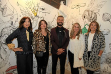 Inés De La Cruz Arbeláez, Gloria María Botero Gómez, Óscar De La Beautiful, Maria Isabel pinzon Gómez y Vicky Botero Gomez.