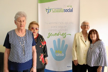 María Elena Uribe, Martha Muñoz, María Agudelo y Beatriz Serna.