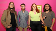 Ricardo Andrés Echeverry, Sebastián Gómez, Natalia Moya López y Luis Diego Cardona.