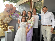 Fotos | Cortesía | LA PATRIA Claudia Lucero Arango Osorio, Susana Alarcón Arango, Alejandra Hoyos Arango, Rafael Hoyos Arango y Mauricio Alarcón Sánchez