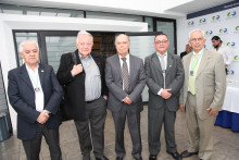 Fabio Vélez Correa, Rodrigo Llano Isaza, Albeiro Valencia Llano, Ángel María Ocampo Cardona y José Germán Hoyos Salazar.