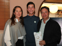 Paula Jaramillo, Tomás Restrepo y Ernesto Restrepo.