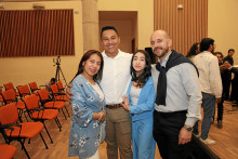 Familia: Valentina Arias Flórez, Nicolás García Arias, Juanita Osorio Arias y Leonel Mauricio Osorio García.