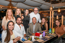 Arriba: Paola Cristancho, Ana María Sepúlveda, Carolina Alzate y Mauricio Villa. Abajo: Manuela Noreña, José Uribe, Augusto Londoño, Alejandra Cardona y Sandra Velásquez.