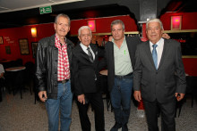 Fotos| Argemiro Idárraga | LA PATRIA Fabio Durán, Javier Márquez, Zehir Delgado y William Ramírez.