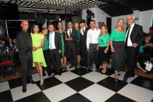 Bailarines de tango y milonga.