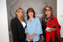 Ángela María Marín Marín, Mónica Giraldo y Liliana Gómez Patiño.