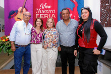 Eduardo Pineda Villegas, Lina María Álvarez, Adriana Trujillo, Víctor Manuel Salcedo y Andrea Solís.