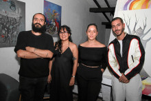 Daniel Montoya, Karen Patiño, Sofía Acevedo y Andrés López.