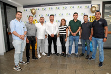 Fernando Gómez, Leonardo Ospina, Néstor Cortés, César Cárdenas, Diana Jiménez, Jorge García, Juan Felipe Carrera y Róbinson Vargas.