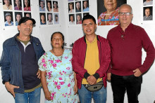 Jorge Ángel, Isabel Zapata, Jesús Alejandro Loaiza y Francisco Javier Márquez.