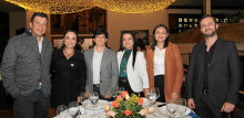 Víctor Salgado, Sandra Vásquez, Claudia Botero, Claudia Orozco, Pamela García y Néstor Castaño.