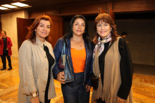 Adriana María García, Adriana María Suárez y Mónica  Giraldo Mejía.