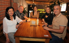 María del Carmen Ramos, José Óscar Gutiérrez, Juliana Gutiérrez, Francy Castaño y Frank Gutiérrez