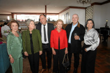 Lucero Restrepo, Inés Botero, Jorge Hernán Maya, Alicia Botero, Eugenio Ángel y Marcela Robledo.