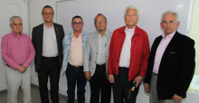 Fabio Vélez Correa, Luis Fernando Sánchez Jaramillo, Ángel María Ocampo Cardona, Julián Chica Cardona, Octavio Zapata Ospina y José Germán Hoyos.