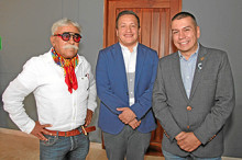 Fabián Ardila, Iván Darío Delgado y Juan José Silva