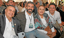 Víctor Caicedo, Edward Orozco, María Constanza Montoya y Julián Andrés García.
