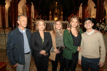 José Fernando Reinoza, Luz Dary Reyes, Camila Restrepo, Paula Restrepo y Simón Torres.