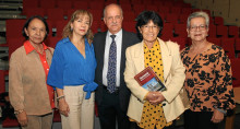 Olga Vallejo, Martha Gutiérrez, Francisco Arias, Martha Gómez y Libia Rincón.