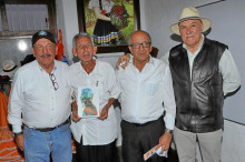 Germán López, Álvaro Maya, Aldemar López y Fernando Macías.