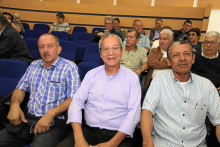 José Licender, Jorge Calle y Leonardo Londoño.